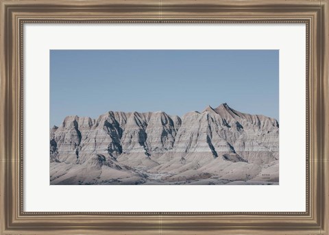 Framed Badlands Print