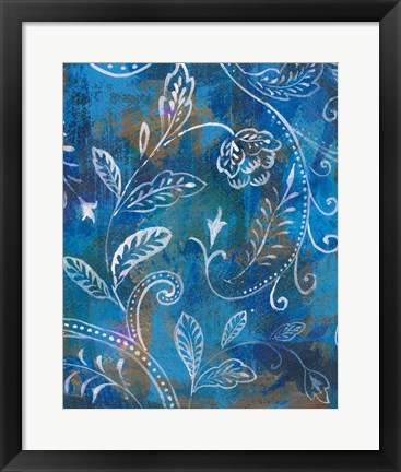 Framed Exotic Elegance Diptych II Print