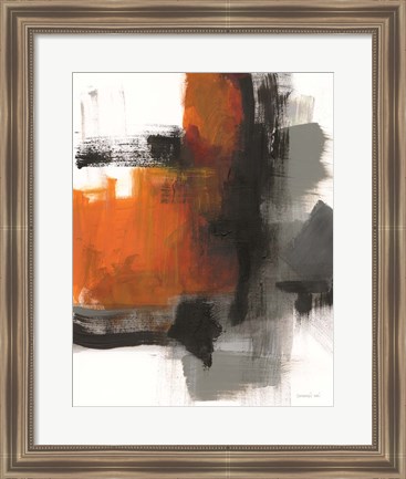 Framed Golden Azo I Print