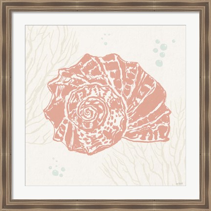 Framed Seaside Style IX Print