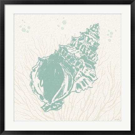 Framed Seaside Style XI Print