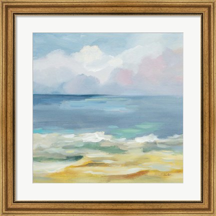 Framed Del Mar Sky II Print