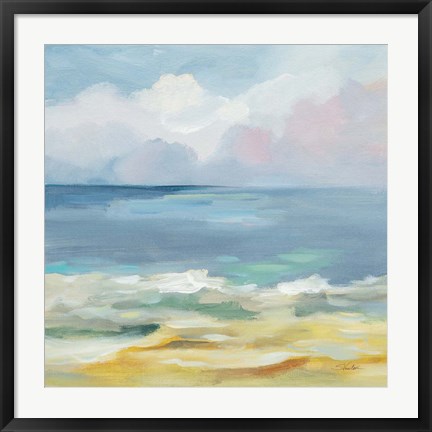 Framed Del Mar Sky II Print