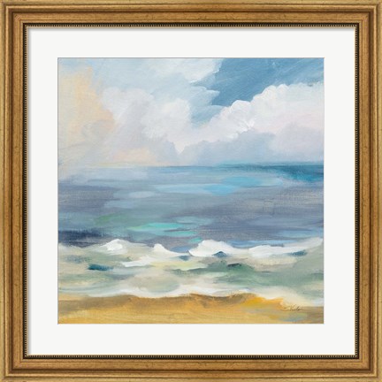 Framed Del Mar Sky I Print