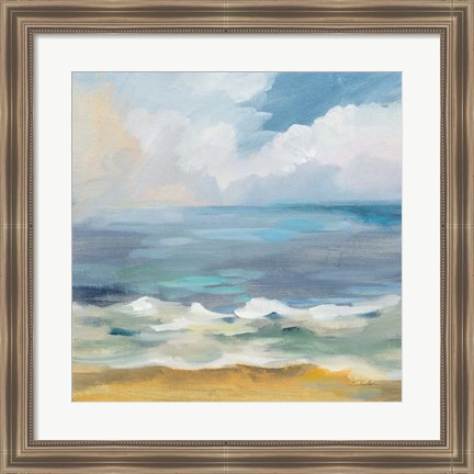 Framed Del Mar Sky I Print