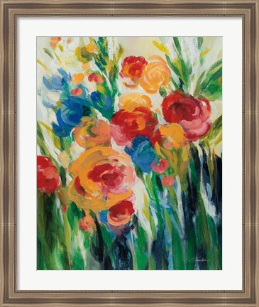 Framed Bright Bloom II Print