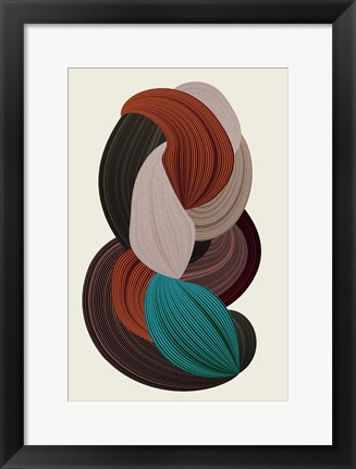 Framed Fibers 3 Print