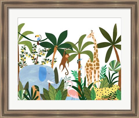 Framed Jungle Print