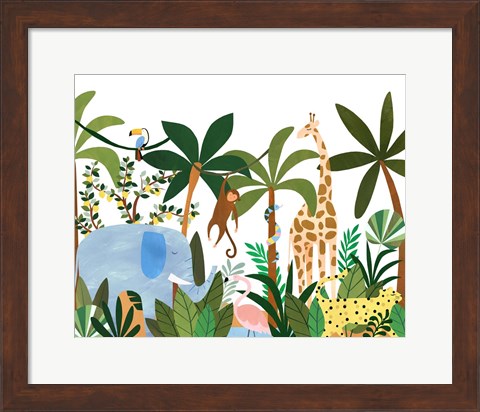 Framed Jungle Print