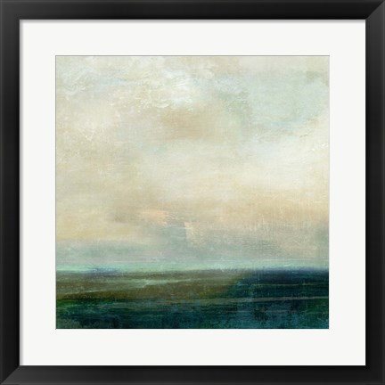 Framed Emerald Sea Print