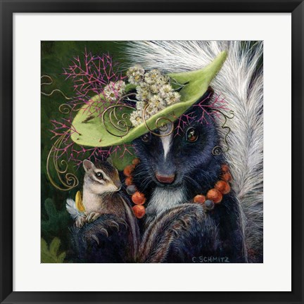 Framed Hat Maker Print