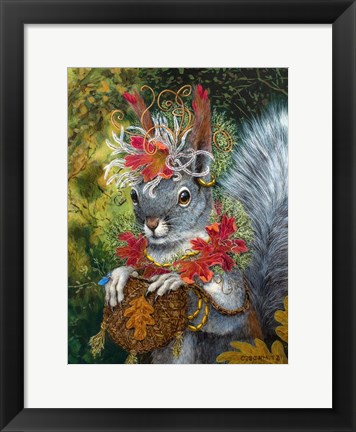 Framed Squirrel&#39;s Dream Print