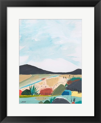 Framed Leaving Behind 1 Print