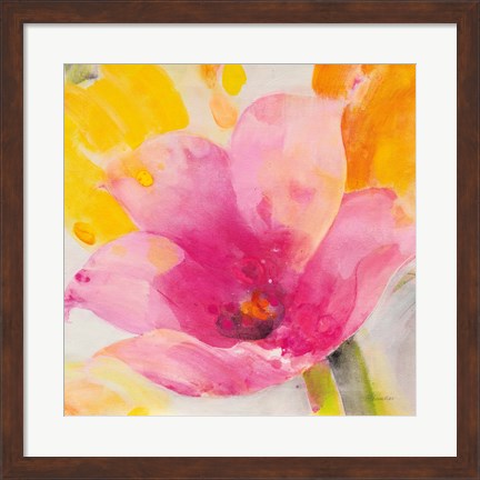 Framed Bright Tulips IV Print