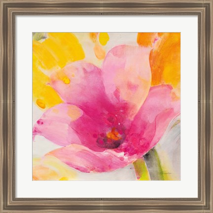 Framed Bright Tulips IV Print