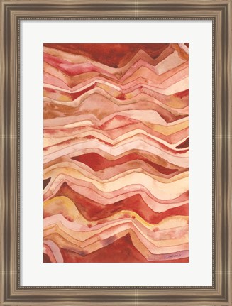 Framed Painted Desert II Print