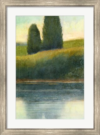 Framed Riverbank 2 Print