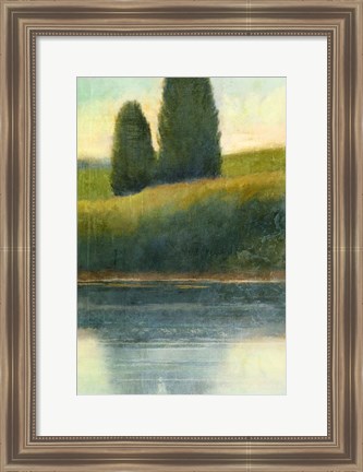 Framed Riverbank 2 Print