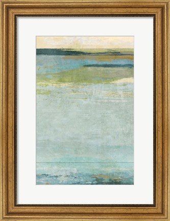 Framed Seafoam 1 Print
