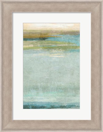 Framed Seafoam 2 Print