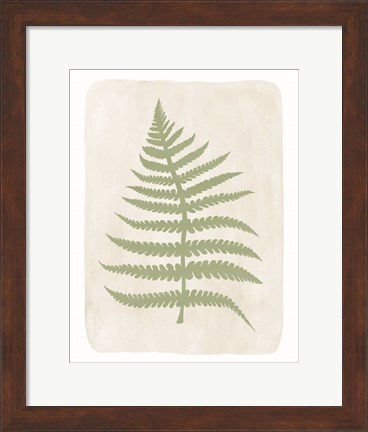 Framed Fern 3 Print