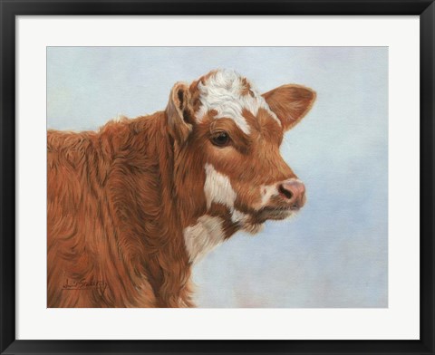 Framed Calf Print