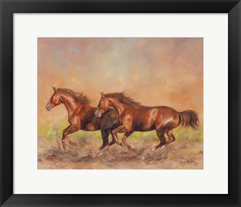 Framed Horses Final Print