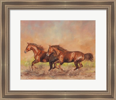 Framed Horses Final Print