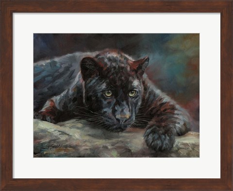 Framed Black Panther 4 Print