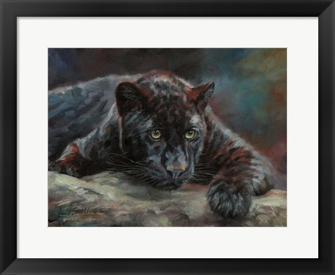 Framed Black Panther 4 Print