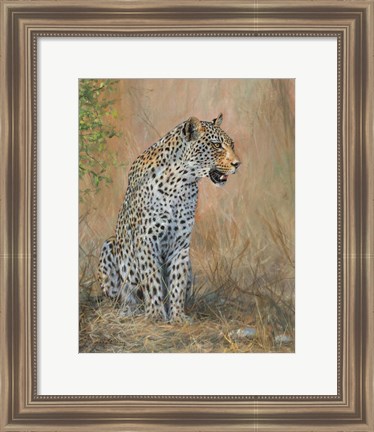 Framed Leopard Print