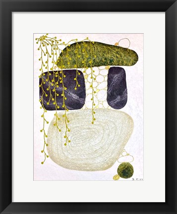 Framed Abstract Botanical 2 Print