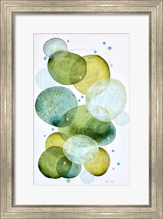 Framed Abstract Botanical 8 Print