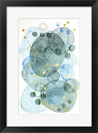 Framed Abstract Botanical 10 Print