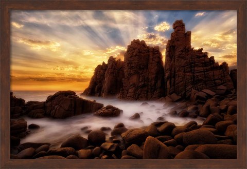 Framed Phillip Island Print