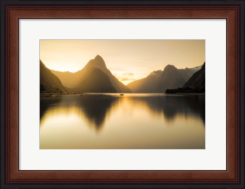 Framed Milford Sound Print