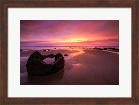 Framed Moeraki Print