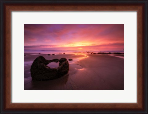 Framed Moeraki Print