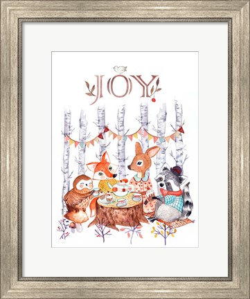 Framed Teaparty Print