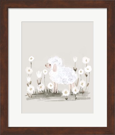 Framed Lamb Print