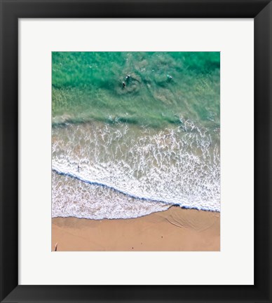 Framed Waves Print