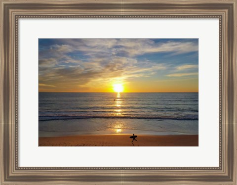 Framed Surfer Print