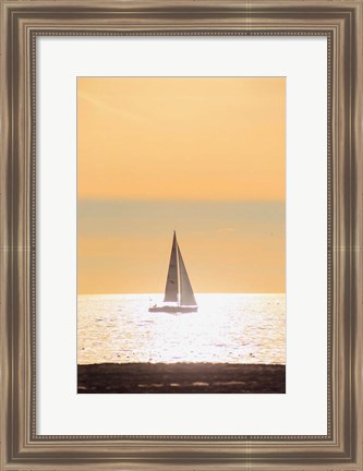 Framed Sailboat Print