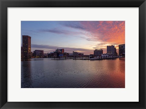 Framed Baltimore Print