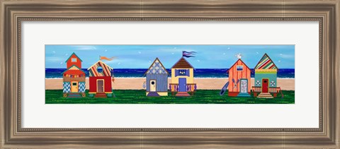 Framed Summer Cottage Print