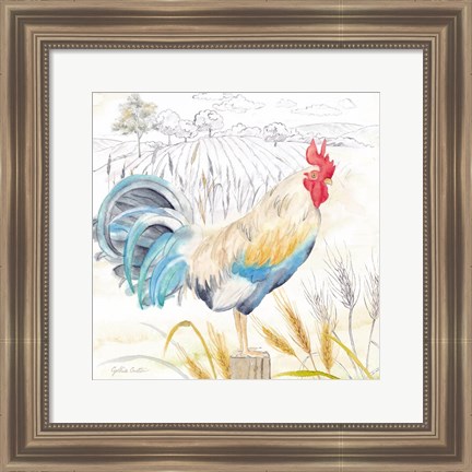 Framed Good Morning Sunshine III Print