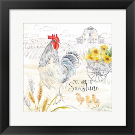 Framed Good Morning Sunshine VIII-My Sunshine Print