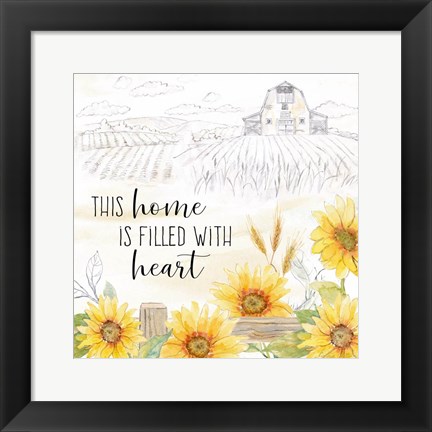 Framed Good Morning Sunshine XI-This Home Print