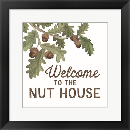 Framed Lost in Woods I-The Nut House Print