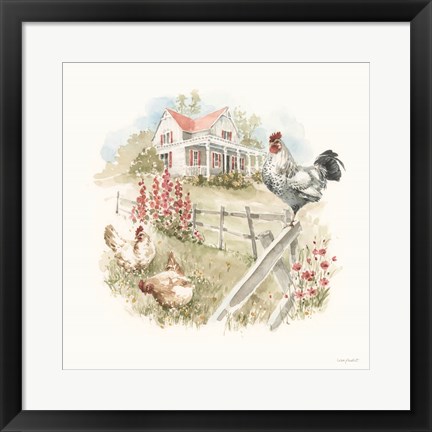 Framed Countryside XI Print